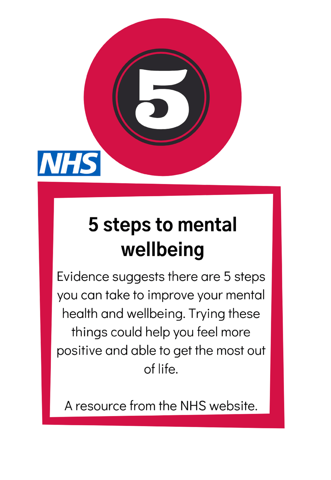 5 steps to mental wellbeing